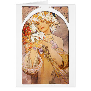Flor de Alphonse Mucha