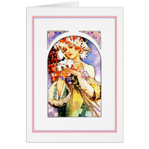 Flor de Alphonse Mucha