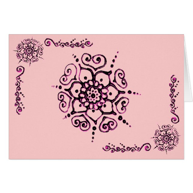 Flor De Amor (Henna) (Rosa) (Anverso (Horizontal))