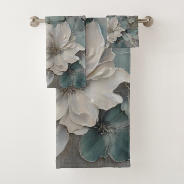 Flor de arveja gris azul suave (In situ)