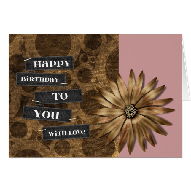Flor de bronce (Anverso (Horizontal))