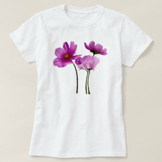 Flor de camisetas de las mujeres