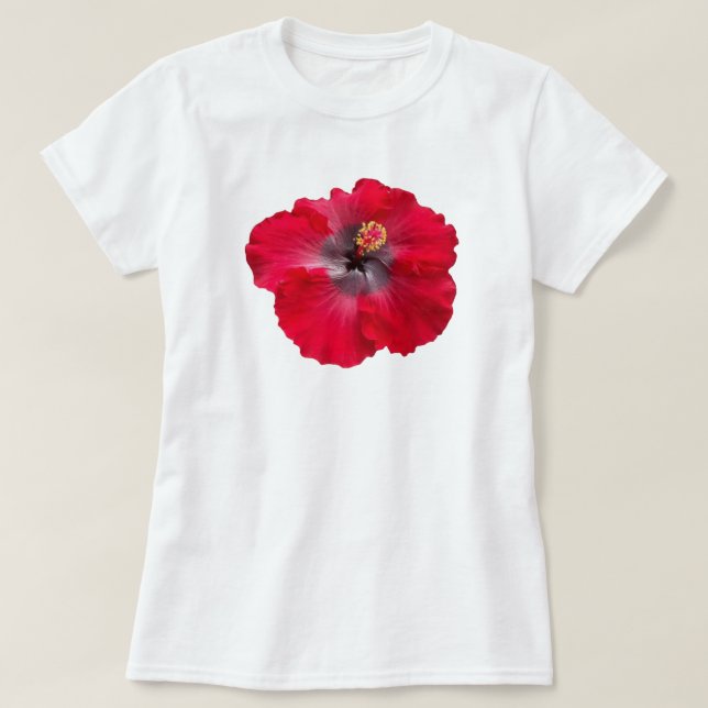 Flor de camisetas de las mujeres (Diseño del anverso)