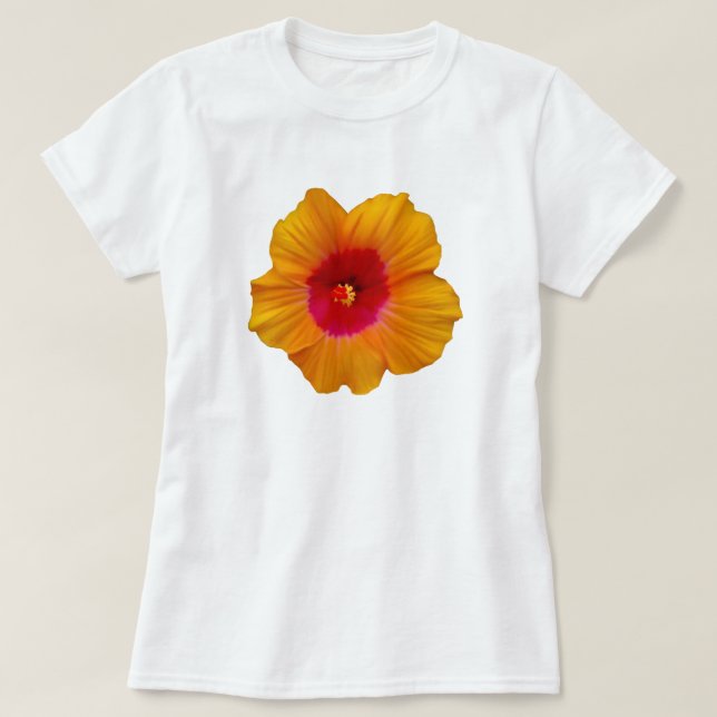 Flor de camisetas de las mujeres (Diseño del anverso)