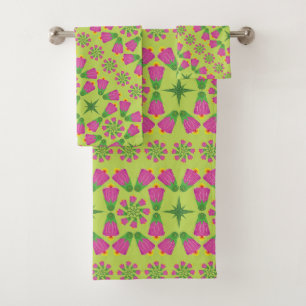 Flor de Campana Celta Mandalas Green Bath Toque Se