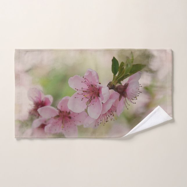 Flor de cerezo (Toalla de mano)