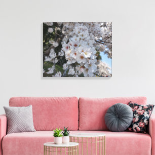 FLOR DE CEREZO #2 SOBRE LIENZO  20 "x 16"