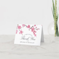 Flor de cerezo | Agradecimiento de boda