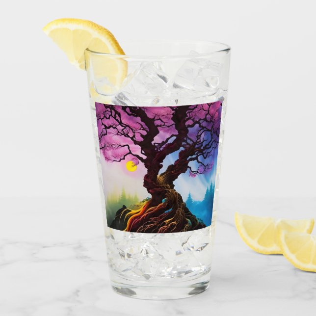 Flor de cerezo Árbol de vida (Anverso (hielo))