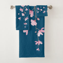 Flor de cerezo - Azul clásico