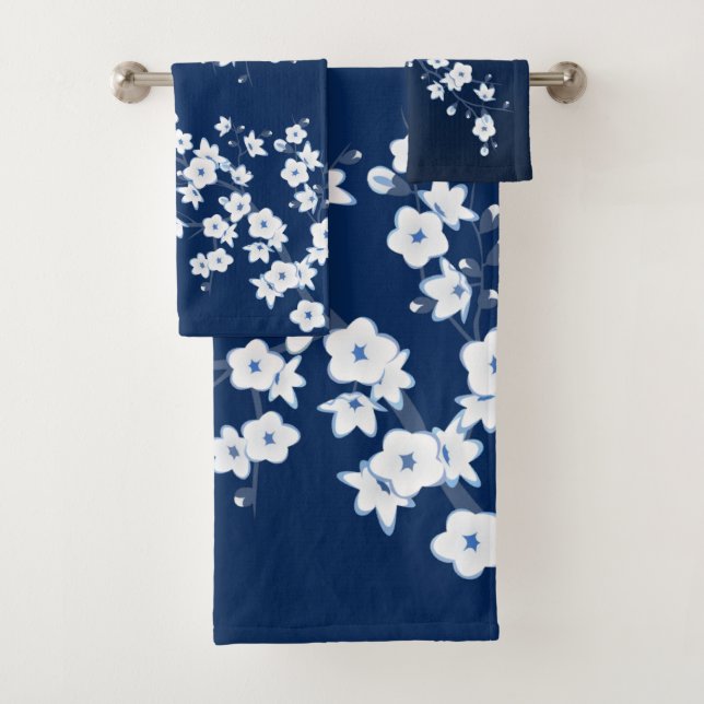 Flor de Cerezo Azul Marino (In situ)
