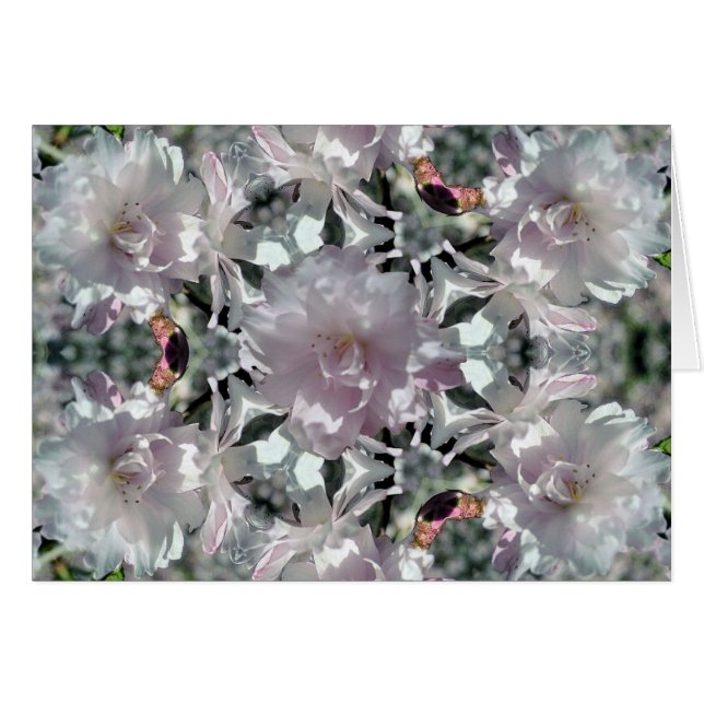 Flor de cerezo Kaleidoscópico (Anverso (Horizontal))