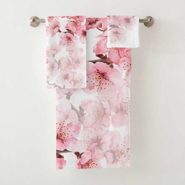 Flor de cerezo rosa blanco (In situ)