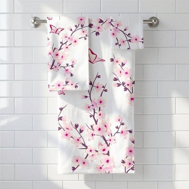Flor de cerezo rosa blanco (Subido por el creador)