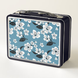 FLOR DE CEREZO - SAKURA (AZUL AHUMADO)