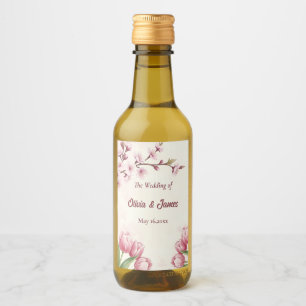 Flor de Cerezo y Tulipán Elegante Rosa Floral