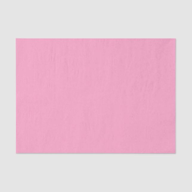 Flor de Clavel Papel de Seda Rosa (Anverso)