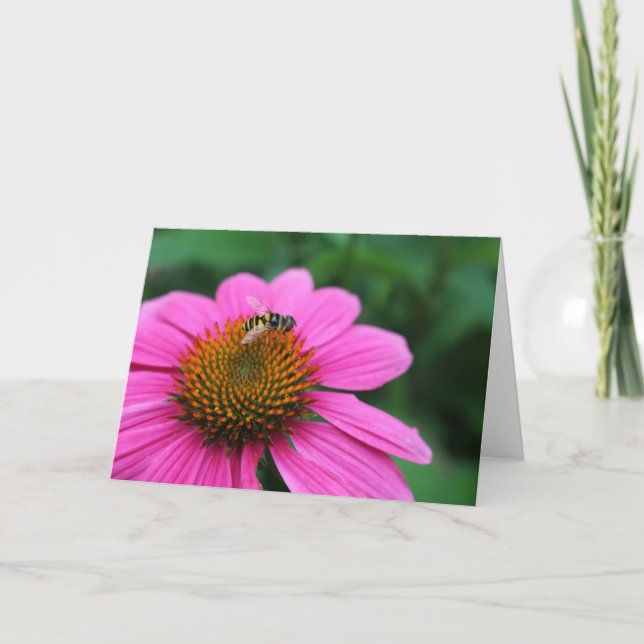 Flor de conferencia con tarjeta de felicitación de (Anverso)