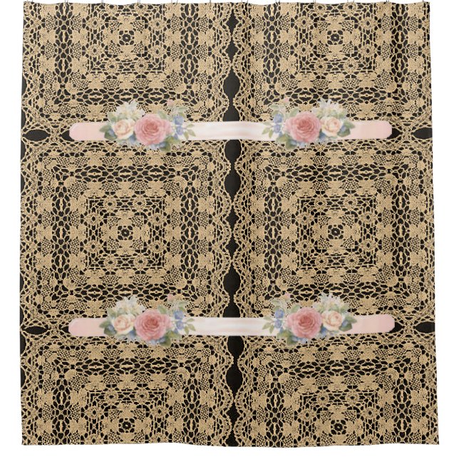 Flor de cortina de ducha (Anverso)