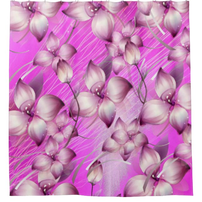 Flor de cortina de ducha (Anverso)