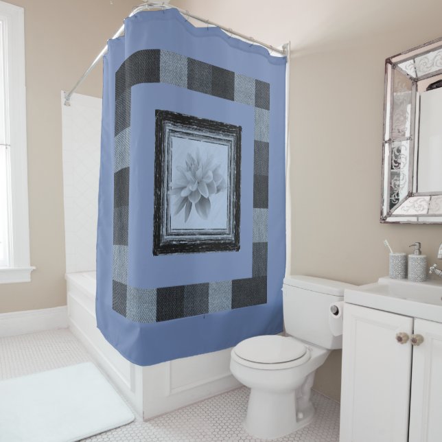 Flor de cortina de ducha (In situ)