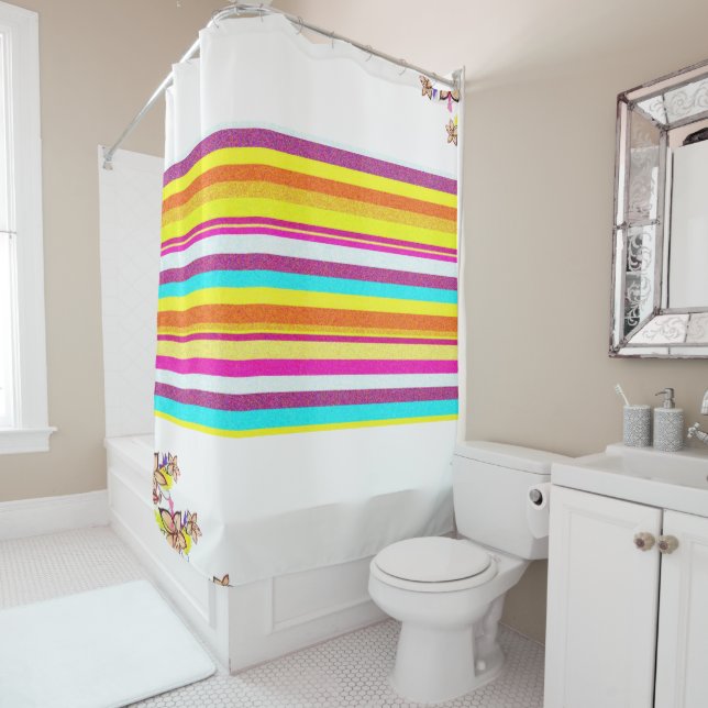 Flor de cortina de ducha (In situ)