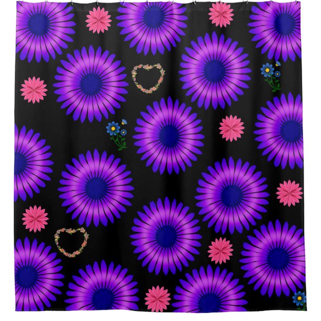 Flor de cortina de ducha (Anverso)