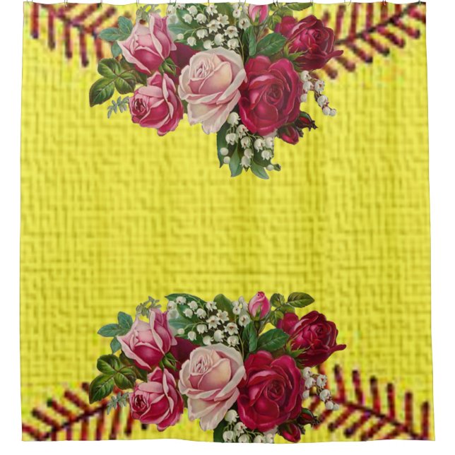 Flor de cortina de ducha (Anverso)