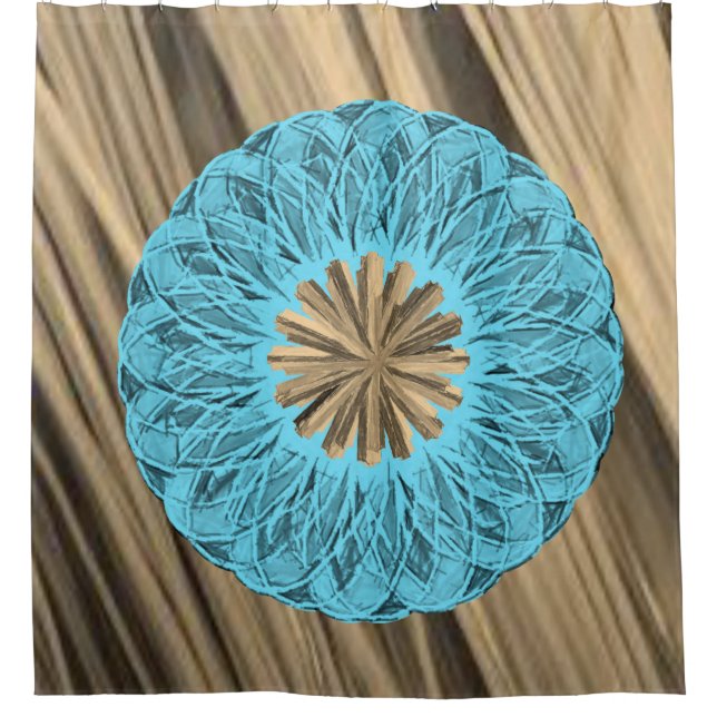 Flor de cortina de ducha (Anverso)