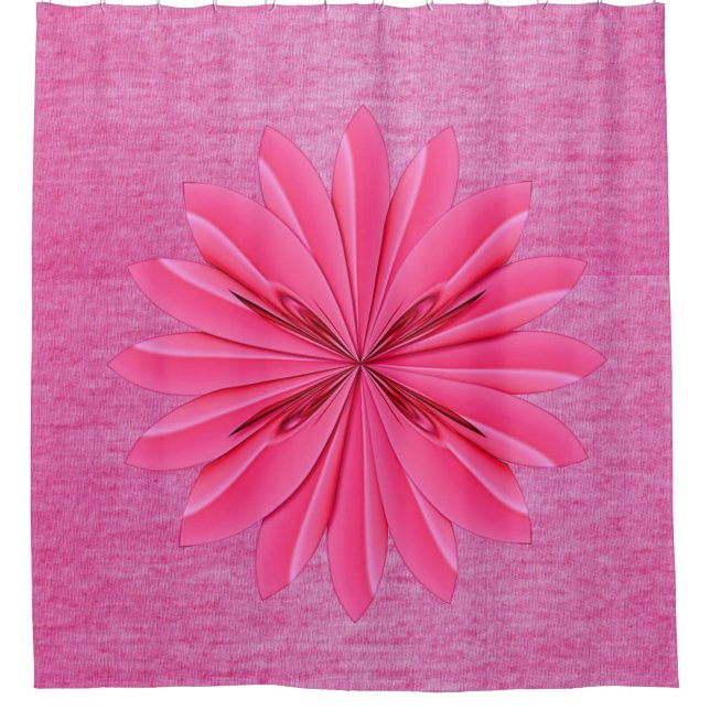Flor de cortina de ducha (Anverso)