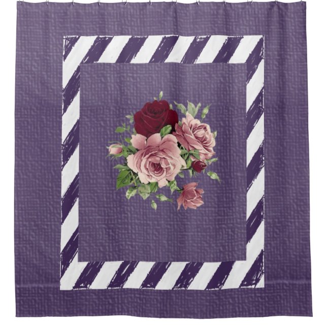 Flor de cortina de ducha (Anverso)