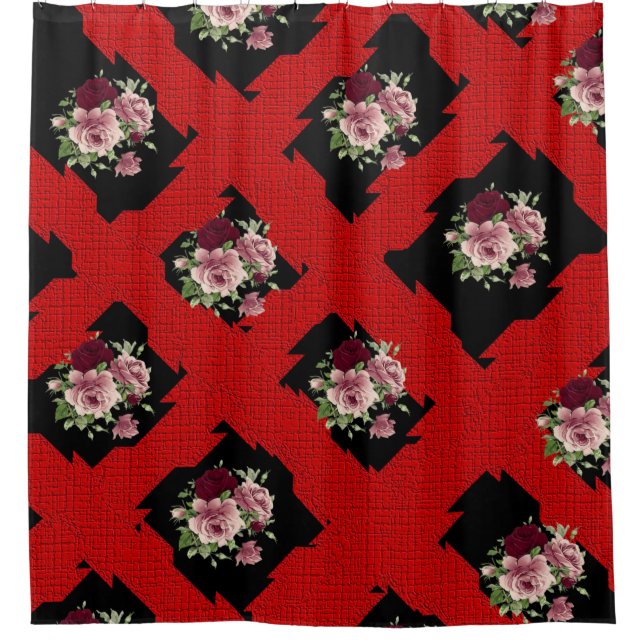 Flor de cortina de ducha (Anverso)