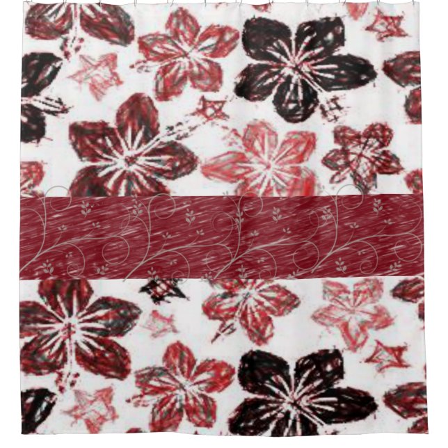 Flor de cortina de ducha (Anverso)