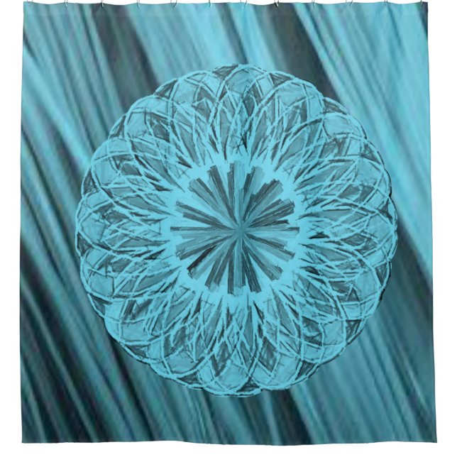 Flor de cortina de ducha (Anverso)