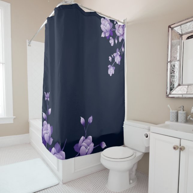 Flor de cortina de ducha (In situ)