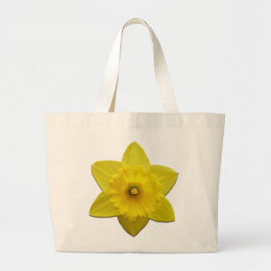 Flor de Daffodil Tote Bag Primavera Flores Bolsas