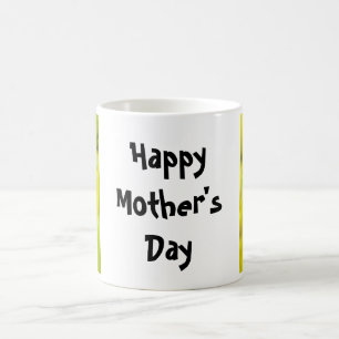 Flor de Dalia Verde ... Taza de café té inglés