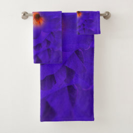 Flor de espadas de toalla morado multiplicidad