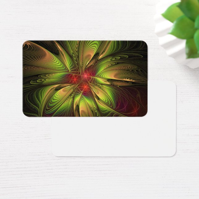 Flor de fantasía fractal suave y delicada (Escritorio)