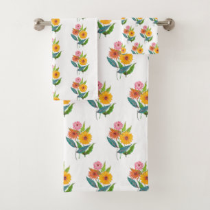 Flor de flores silvestres de zinnia artificial