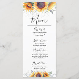 Flor de girasol | Menú Floral