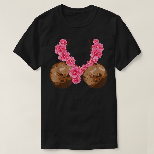 Flor de Halloween en la Guay de la camiseta de Coc (Diseño del anverso)