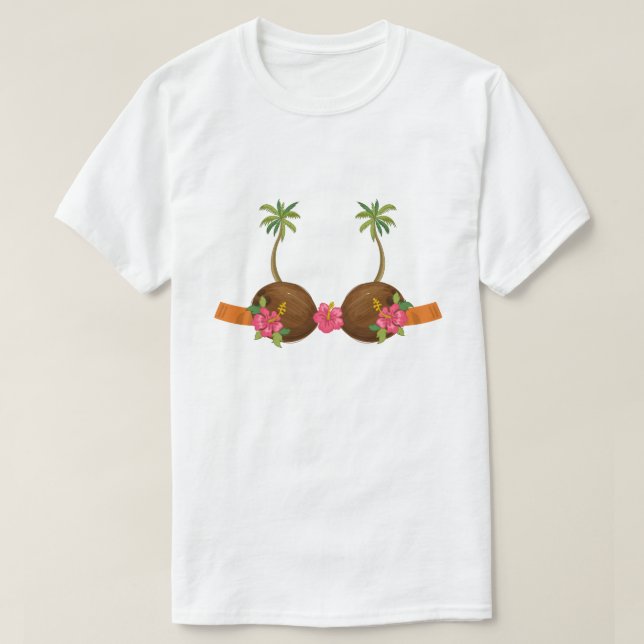 Flor de Halloween en la Guay de la camiseta de Coc (Diseño del anverso)