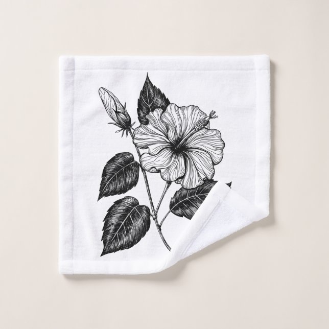 Flor de hibisco II (Toallita)