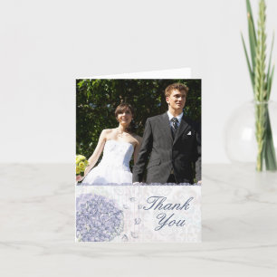 Flor de hortensia azul cobalto boda agradecimiento