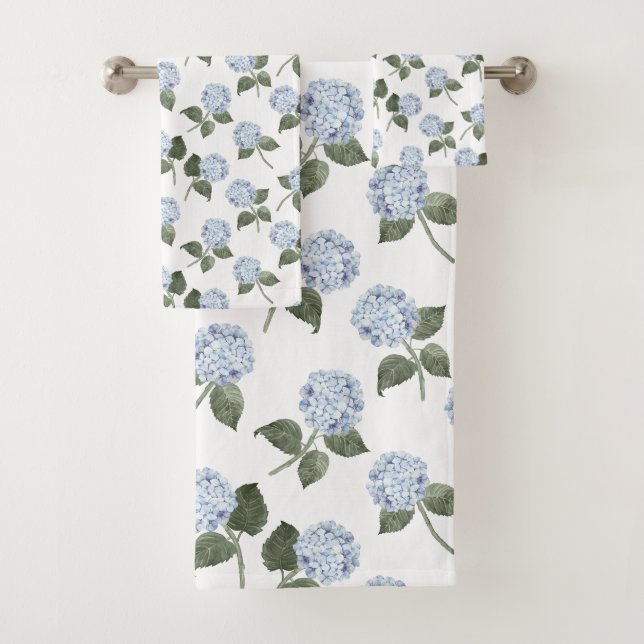 Flor de Hortensia Azul en Flor (In situ)