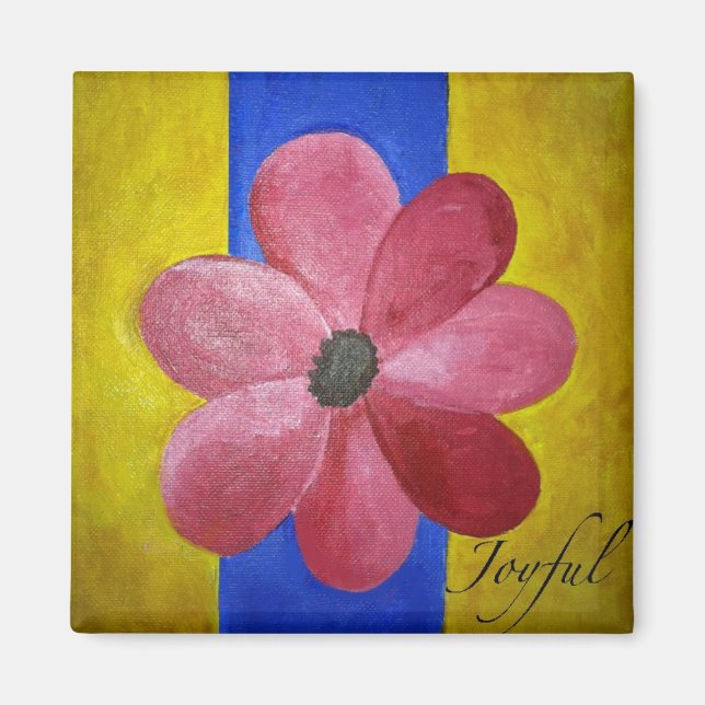 Flor de imán alegre (Frente)