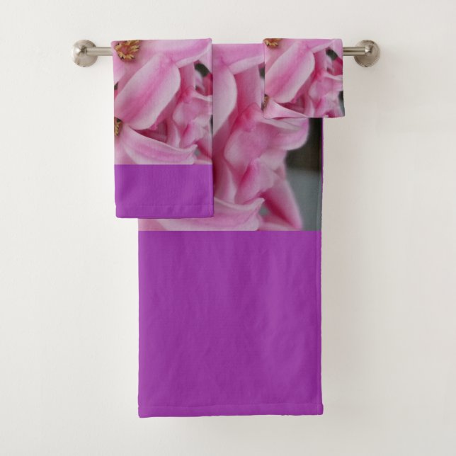 flor de jacinto rosa (In situ)