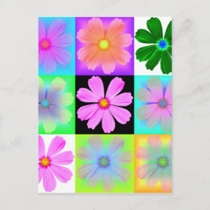 Flor de jardín-9-tarjeta postal