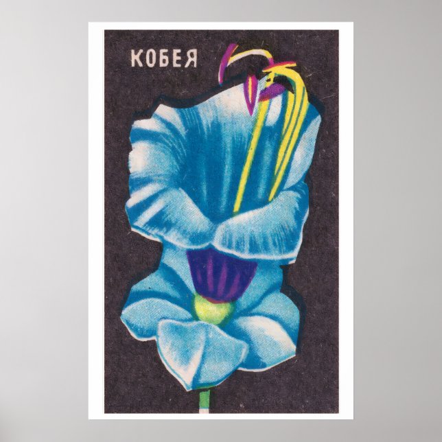 Flor de Kobeya - Impresión de caja de cerillas - P (Frente)